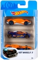 Набір з 3-х базових машинок Hot Wheels (в ас.)