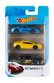 Набір з 3-х базових машинок Hot Wheels (в ас.)