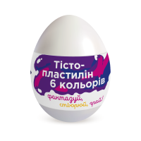 Набір для ліплення в яйці "Тісто для ліплення 6 кольорів" TY4466