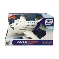 Літак інерційний зі світлом і звуком 1: 16 в коробці A1115-2