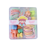 Набір резинок та заколок у боксі, 44шт та 12шт FG10026M