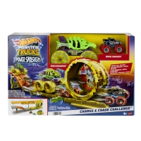 Набір "Заряджай і переслідуй" серії "Power Smashers" Monster Trucks Hot Wheels HXT05