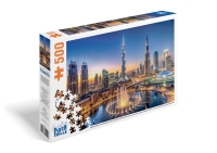 Пазл 500 елементів "Бурдж-Халіфа та  фонтан Дубай, ОАЕ" PZL500_3