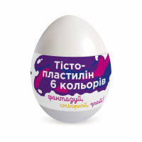 Набір для ліплення в яйці "Тісто для ліплення 6 кольорів" TY4466