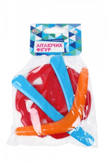 Іграшка "Набір літаючих фігур 3 ТехноК"