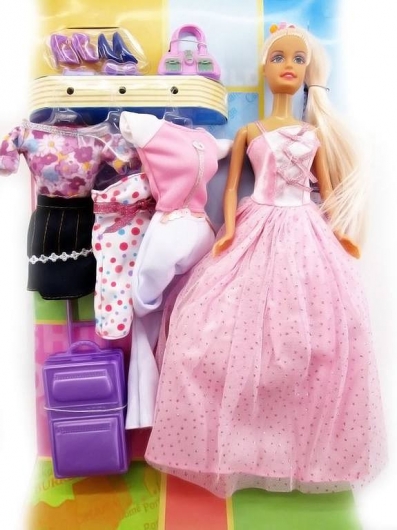 8012 Лялька з вбраннями й аксесуарами