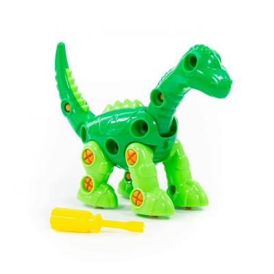 Конструктор-динозавр "Диплодок" (35 елемент) ( у коробці) 