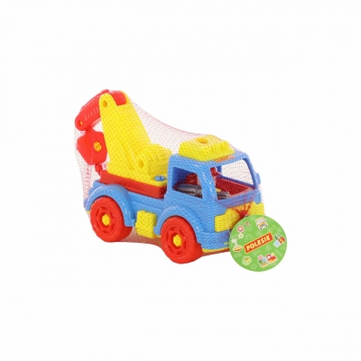 Конструктор-транспорт "Автомобіль-евакуатор" (38 елементів) (в сіточці)