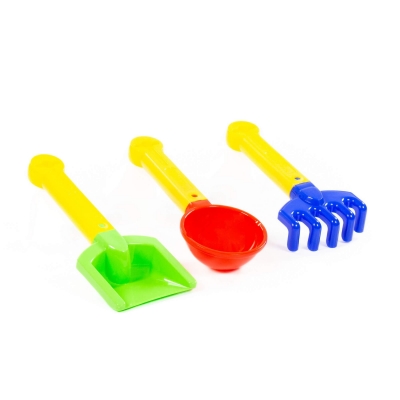 Набір №399: совок №23, граблі №23, ковшик №23