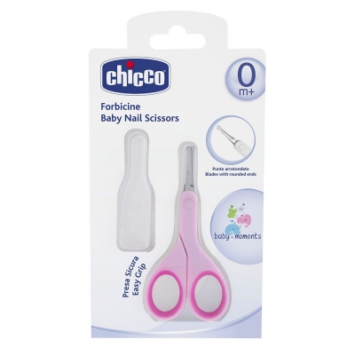 Ножиці дитячі з ковпачком Chicco