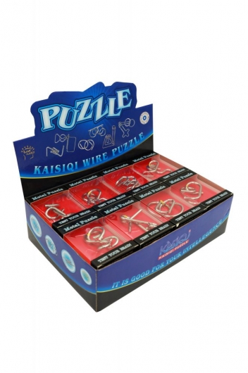 Іграшка-головоломка металева, в ас.