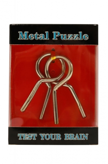 Іграшка-головоломка металева, в ас.