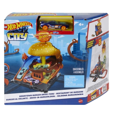 Ігровий набір "Бургерна в центрі міста" Hot Wheels