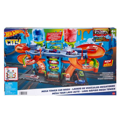 Ігровий набір "Автомийка: Мегавежа" Hot Wheels
