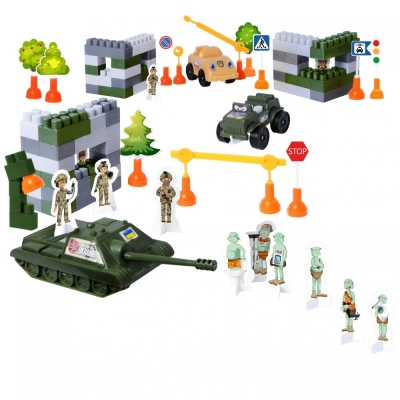 Конструктор "Блокпост ЗСУ_2_94ел." в пакеті, 5482