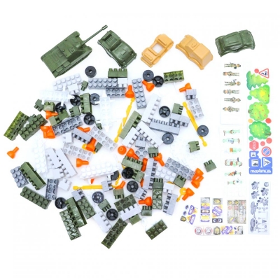 Конструктор "Блокпост ЗСУ_3_140ел." в пакеті, 5483