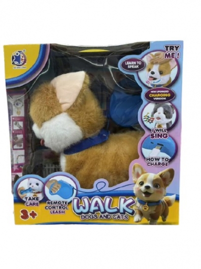 Інтерактивний песик "Коржик на прогулянці"