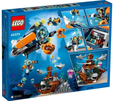 LEGO Конструктор City Глибоководний дослідницький підводний човен
