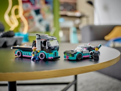 LEGO Конструктор City Автомобіль для перегонів й автовоз