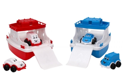 Іграшка "Пором з набором транспорту ТехноК"