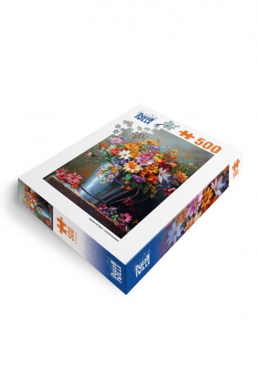 Пазл 500 елементів “Барвистий букет”