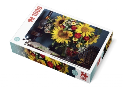 Пазл 1000 елементів «Натюрморт Соняхи»
