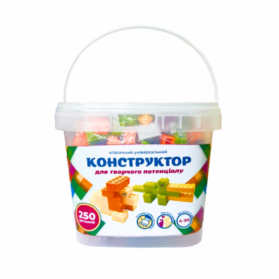 Конструктор універсальний 250 деталей