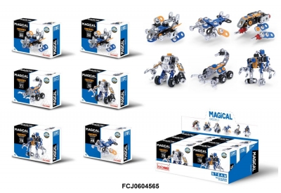 Конструктор металевий "Збирай і грай" в асортименті