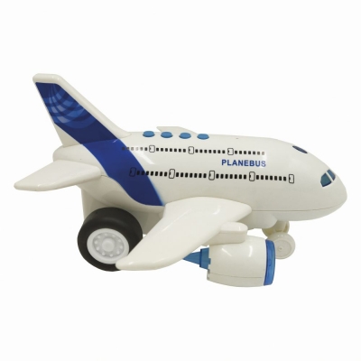 Літак інерційний зі світлом і звуком 1: 16 в коробці