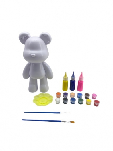 Набір для творчості флюід-арт "Ведмедик"