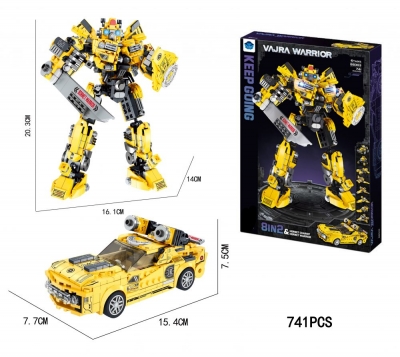 Конструктор "Спорткар", 741 деталь