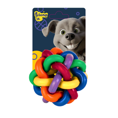 Іграшка для собак М'ячик плетінка FG240306011L