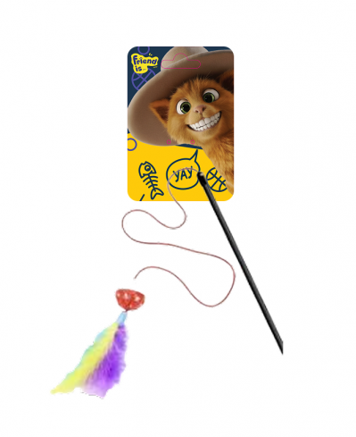 Іграшка-дражнилка для котів на паличці арт. FG240418011D