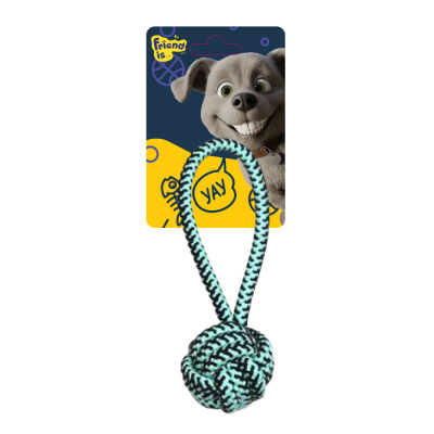 Іграшка для собак М'яч із каната FG240418013D