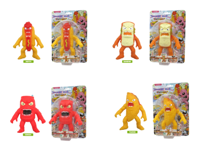 Іграшка-тягнучка "Стрейчапалз" 14см, серія Foodbeast (6 видів в асорт.)