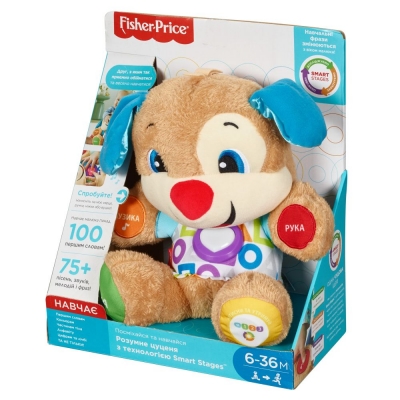 Розумне цуценя з технологією Smart Stages (укр.) оновл. Fisher-Price