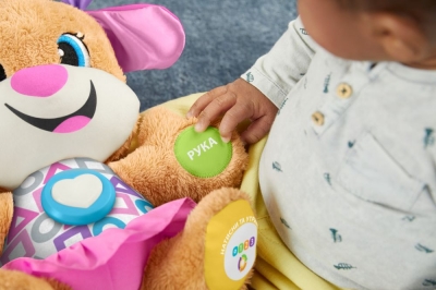 Сестричка Розумного цуценяти з технологією Smart Stages (укр.) Fisher-Price