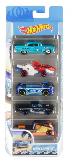 Набір з 5-и базових машинок Hot Wheels (в ас.)