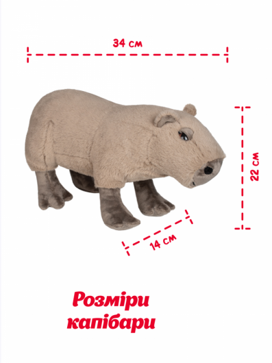 Plush toy «Capybara»