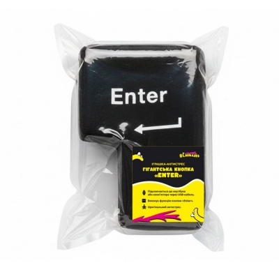 Гігантська кнопка антистрес "Enter"