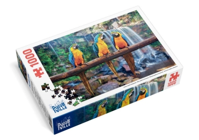 Пазл 1000 елементів «Синьо-жовті Арарауна»