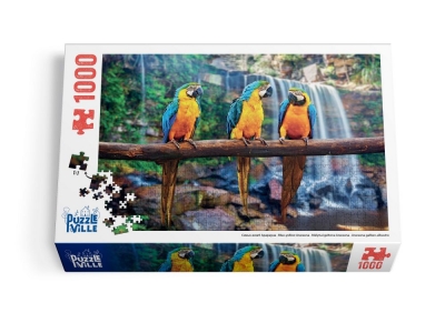 Пазл 1000 елементів «Синьо-жовті Арарауна»