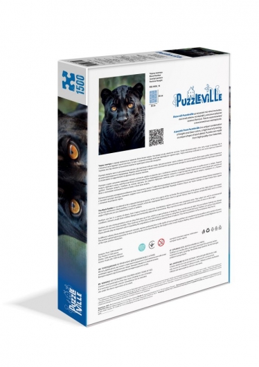 Пазл 1500 елементів "Чорна пантера"