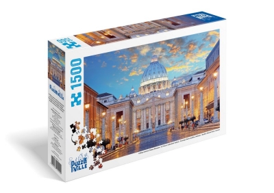 Пазл 1500 елементів "Собор святого Петра, Ватикан, Італія"