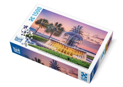 Пазл 1500 елементів "Фонтан Ананас", Чарльстон, США"