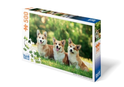 Пазл 500 елементів "Веселі коргі"