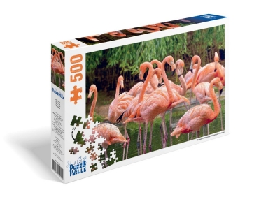 Пазл 500 елементів "Фламінго"