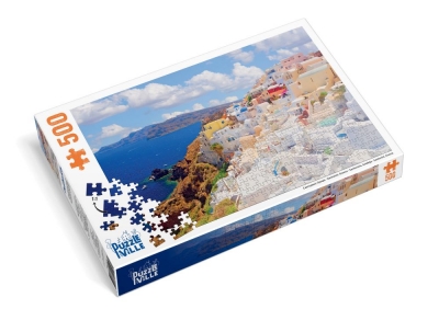 Пазл 500 елементів "Санторині, Греція"