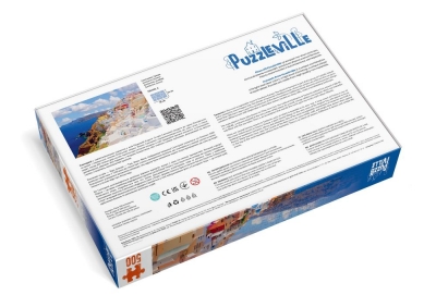 Пазл 500 елементів "Санторині, Греція"