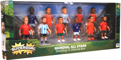 Набір Делюкс "Супергол – футбольна колекція" із 11 фігурок у асорт.